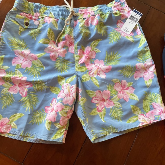 Ralph Lauren Polo XL Hibiscus $70/35 Nautica Coral/navy sail XL Orig $60/25 - Picture 4 of 6